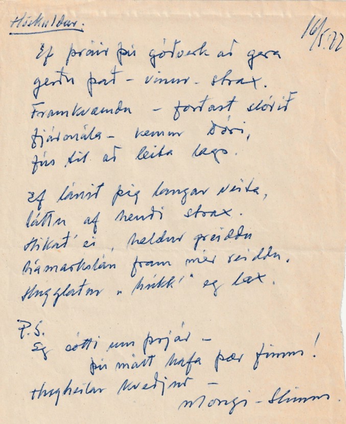 Frumgögn 1 af Höskuldur 16. maí 1972