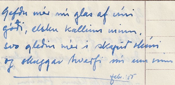 Frumgögn 1 af febrúar 1955