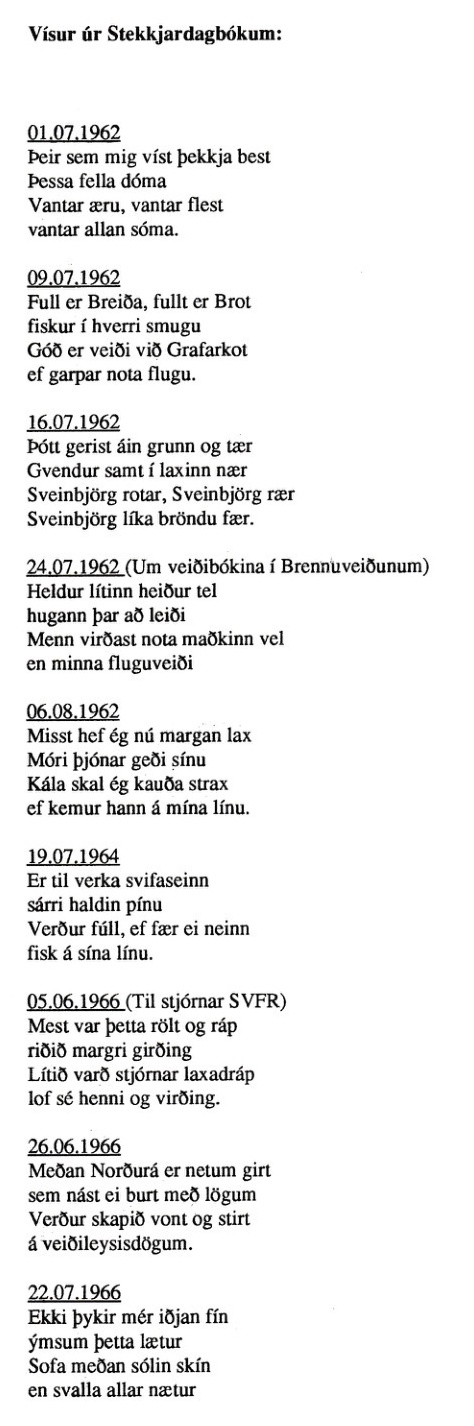 Frumgögn 3 af Stjórnardagar í Norðurá 1966 5. júní 1966