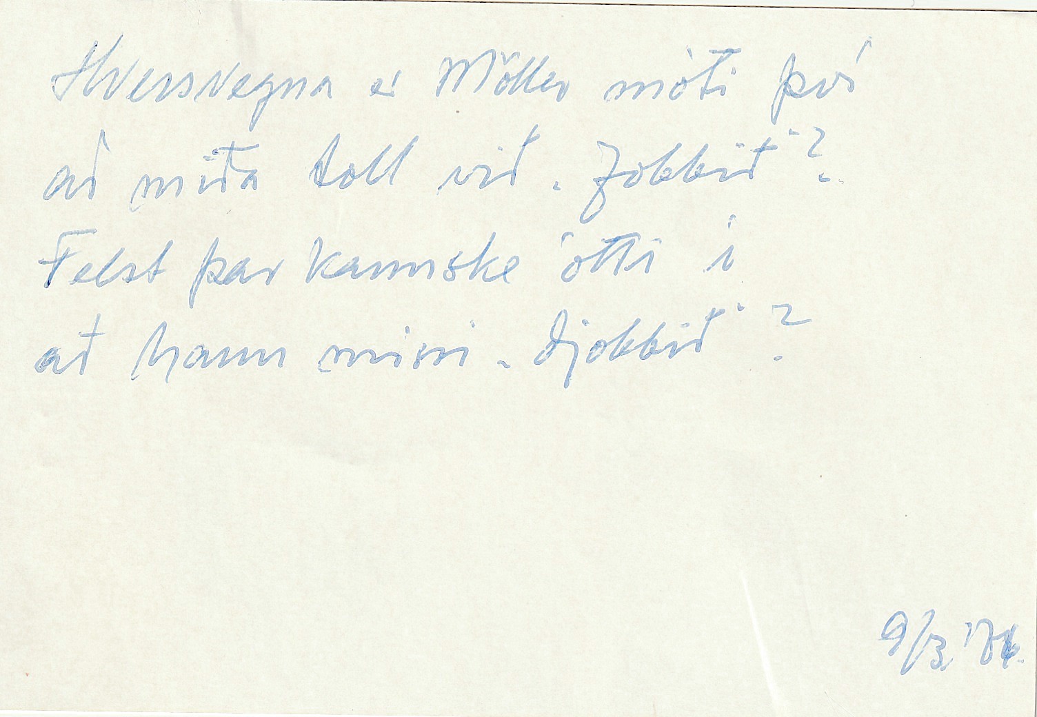 Frumgögn 2 af 17. mars 1976