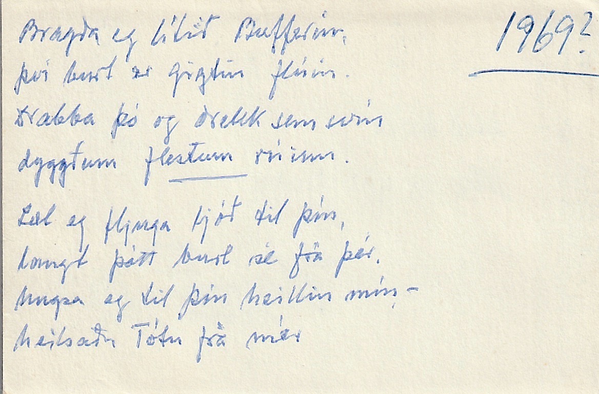 Frumgögn 1 af 1969?