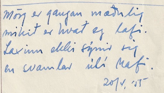 Frumgögn 1 af 20. apríl 1955